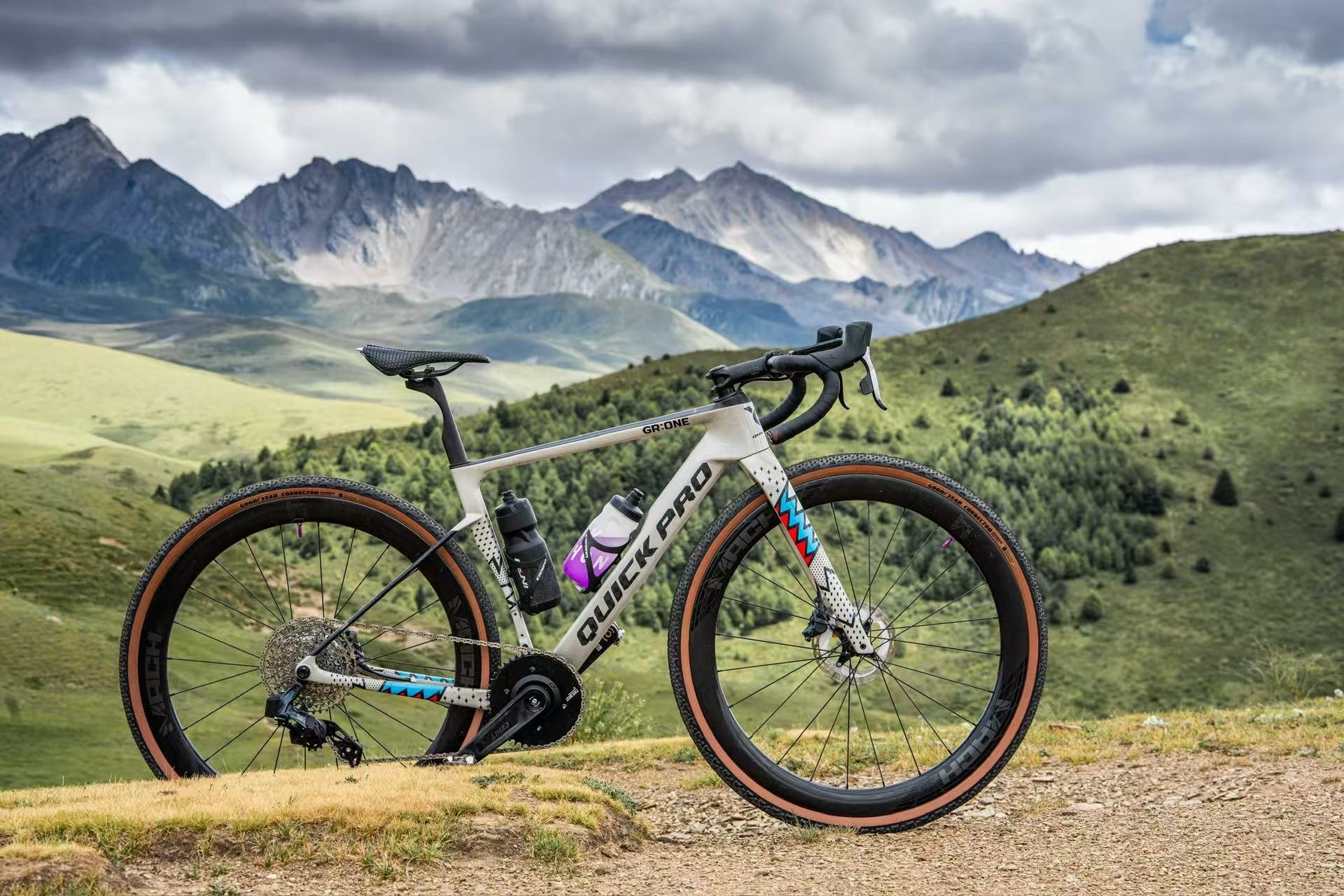 QUICK PRO GR:One Gravel frameset