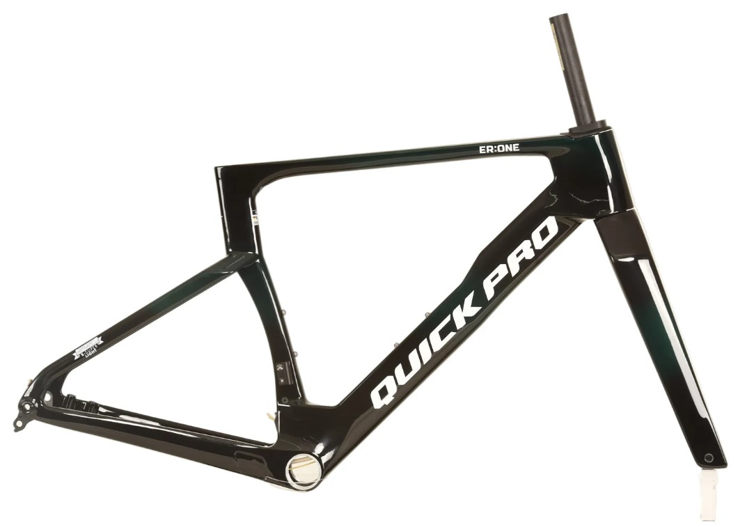 'CICLISTI' - Gloss naked carbon/white